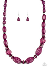 Load image into Gallery viewer, High Alert - Purple Necklace
