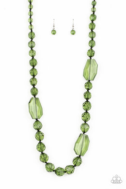 Malibu Masterpiece - Green Necklace