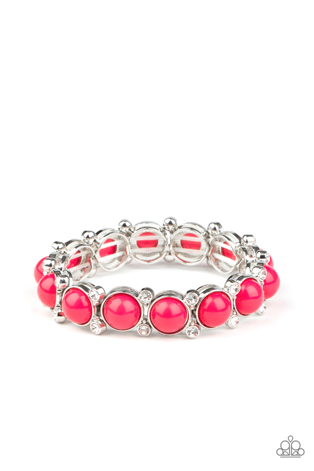 Flamboyantly Fruity - Pink Bracelet