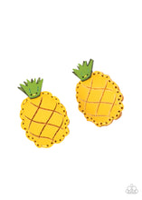 Load image into Gallery viewer, PINEAPPLE Of My Eye - Yellow Hair Clip