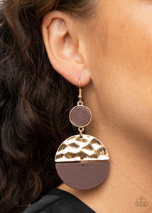 Natural Element - Gold Earrings