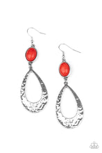 Load image into Gallery viewer, Badlands Baby - Red Earrings