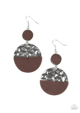 Load image into Gallery viewer, Natural Element - Brown Earrings