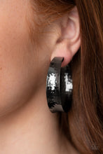 Load image into Gallery viewer, Fearlessly Flared - Black Earrings