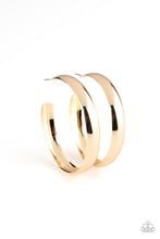 Load image into Gallery viewer, Kick Em To The CURVE - Gold Earrings