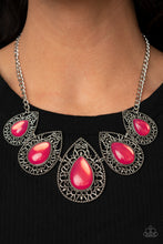 Load image into Gallery viewer, Opal Auras - Pink Necklace
