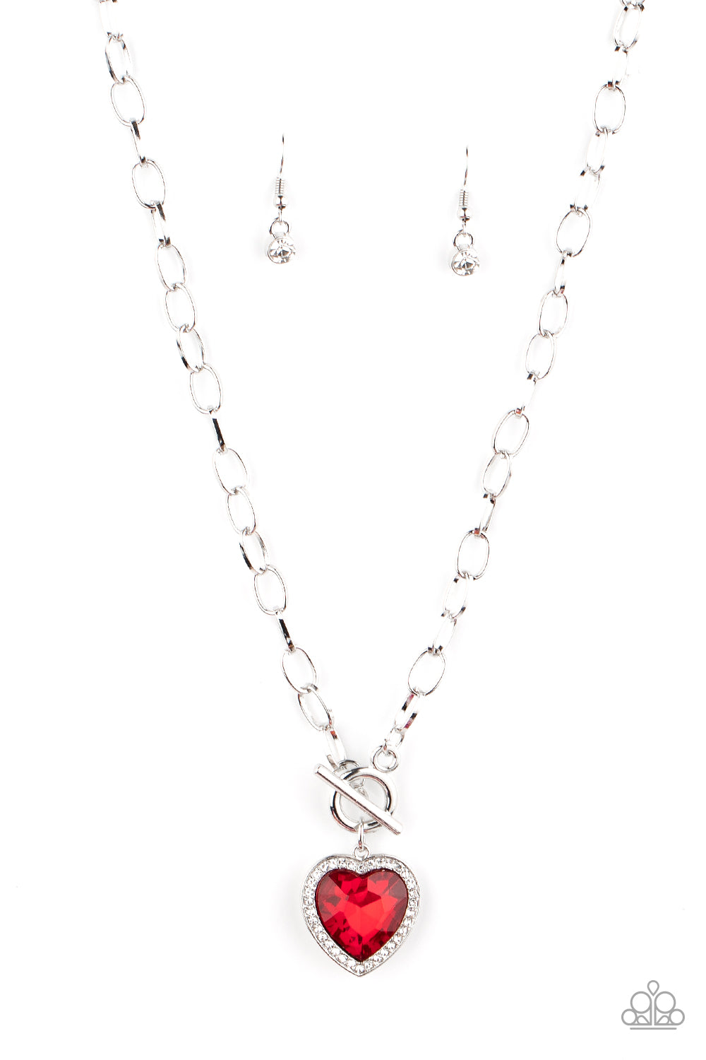 Check Your Heart Rate- Red Necklace