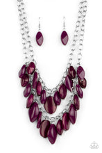Load image into Gallery viewer, Palm Beach Beauty - Purple Necklace