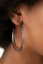 Load image into Gallery viewer, Sultry Shimmer - Black Earrings