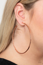 Load image into Gallery viewer, Diamondback Diva - Copper Earrings