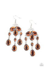 Load image into Gallery viewer, Clear The HEIR - Brown Earrings
