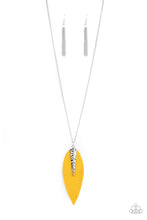 Load image into Gallery viewer, Quill Quest - Yellow Necklace