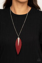 Load image into Gallery viewer, Quill Quest - Red Necklace