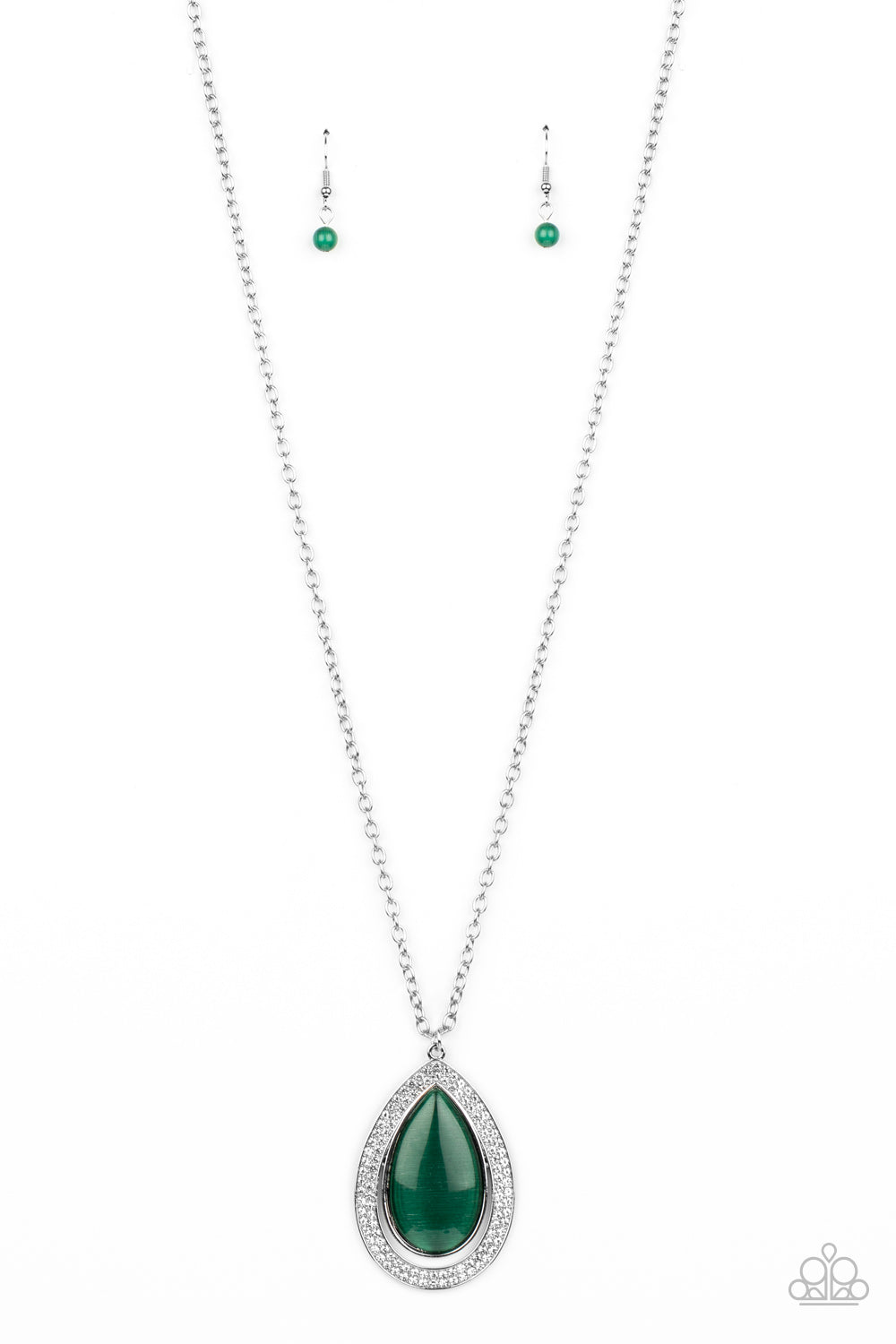 You Dropped This - Green Necklace