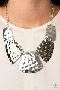 HAUTE Plates - Silver Necklace