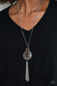 Mountain Mystic - Brown Necklace