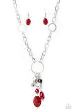Load image into Gallery viewer, Lay Down Your CHARMS - Red Necklace