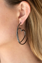 Load image into Gallery viewer, Love At First BRIGHT - Black Earrings