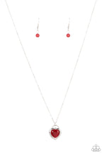 Load image into Gallery viewer, A Dream is a Wish Your Heart Makes - Red Necklace