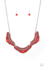 Load image into Gallery viewer, Naturally Native - Red Necklace