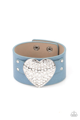 Flauntable Flirt - Blue Bracelet