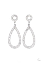 Load image into Gallery viewer, Regal Revival - White Earrings