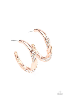 Subliminal Shimmer - Copper Earrings