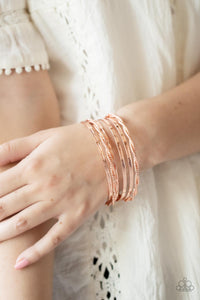 Sensational Shimmer - Copper Bracelet