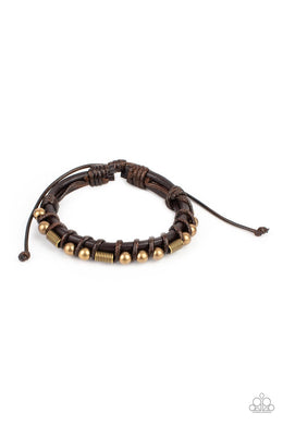 Bronco Brawler - Brass Bracelet