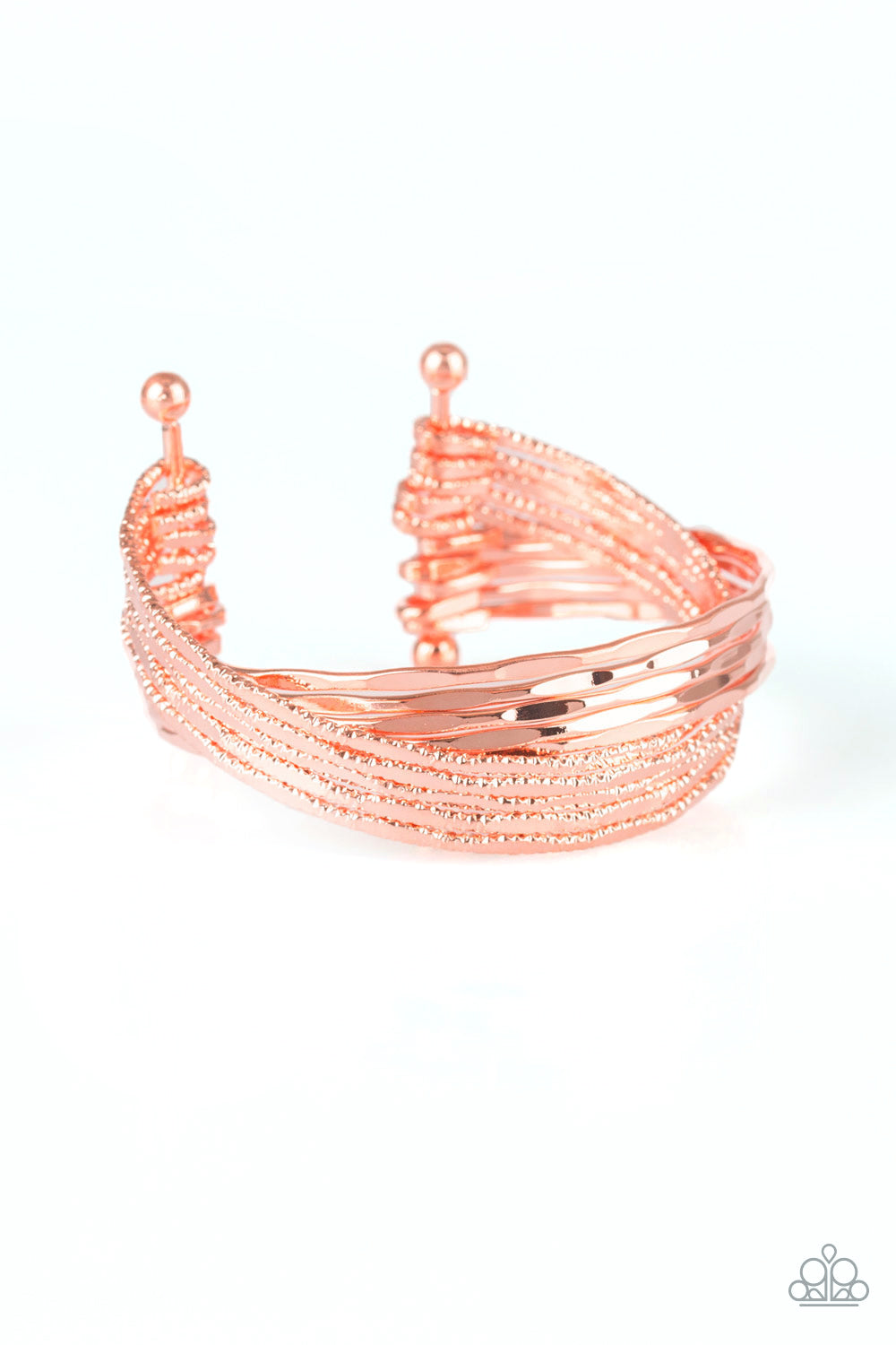 See A Pattern? - Copper Bracelet