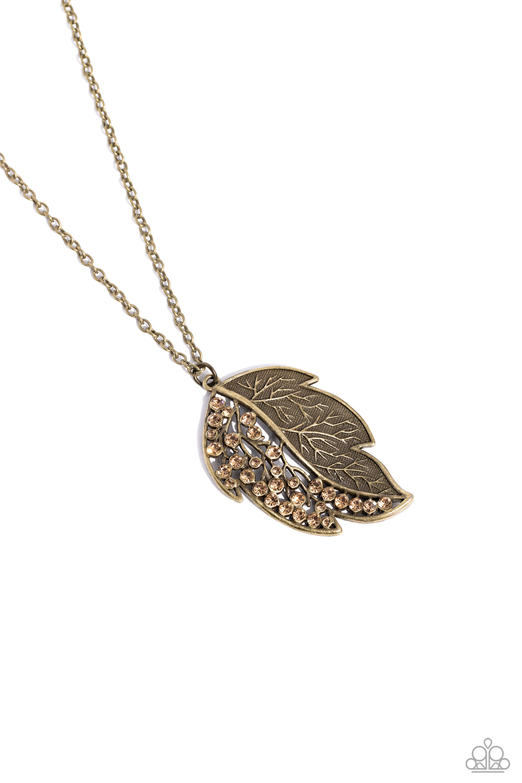 A Mid-AUTUMN Nights Dream - Brass Necklace