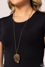 Load image into Gallery viewer, A Mid-AUTUMN Nights Dream - Brass Necklace