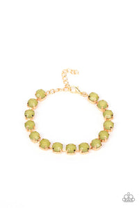Dreamy Debutante - Green Bracelet