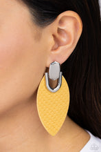 Load image into Gallery viewer, Wildly Workable - Yellow Earrings