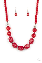 Load image into Gallery viewer, Ten Out of TENACIOUS - Red Necklace