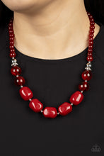 Load image into Gallery viewer, Ten Out of TENACIOUS - Red Necklace