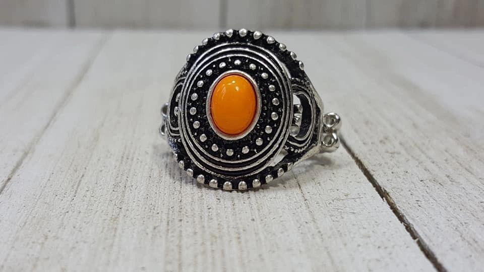 Oasis Moon- Orange Ring