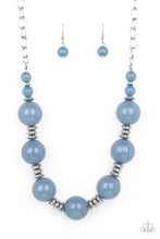 Load image into Gallery viewer, Race to the POP - Blue Necklace