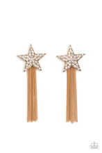 Load image into Gallery viewer, Superstar Solo - Gold Earrings