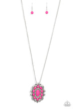 Load image into Gallery viewer, Mojave Medallion - Pink Necklace