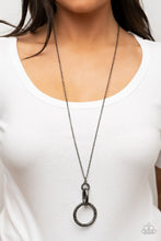Load image into Gallery viewer, Radiant Ringleader - Black Necklace