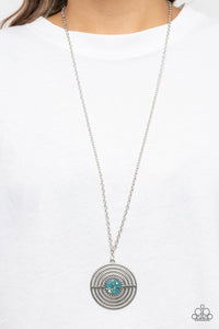 Targeted Tranquility - Blue Necklace
