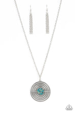 Load image into Gallery viewer, Targeted Tranquility - Blue Necklace