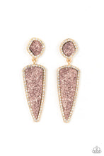 Load image into Gallery viewer, Druzy Desire - Gold Earrings