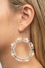 Load image into Gallery viewer, Ocean Surf - White Earrings
