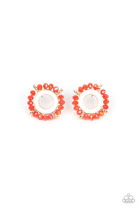 Nautical Notion - Orange Earrings