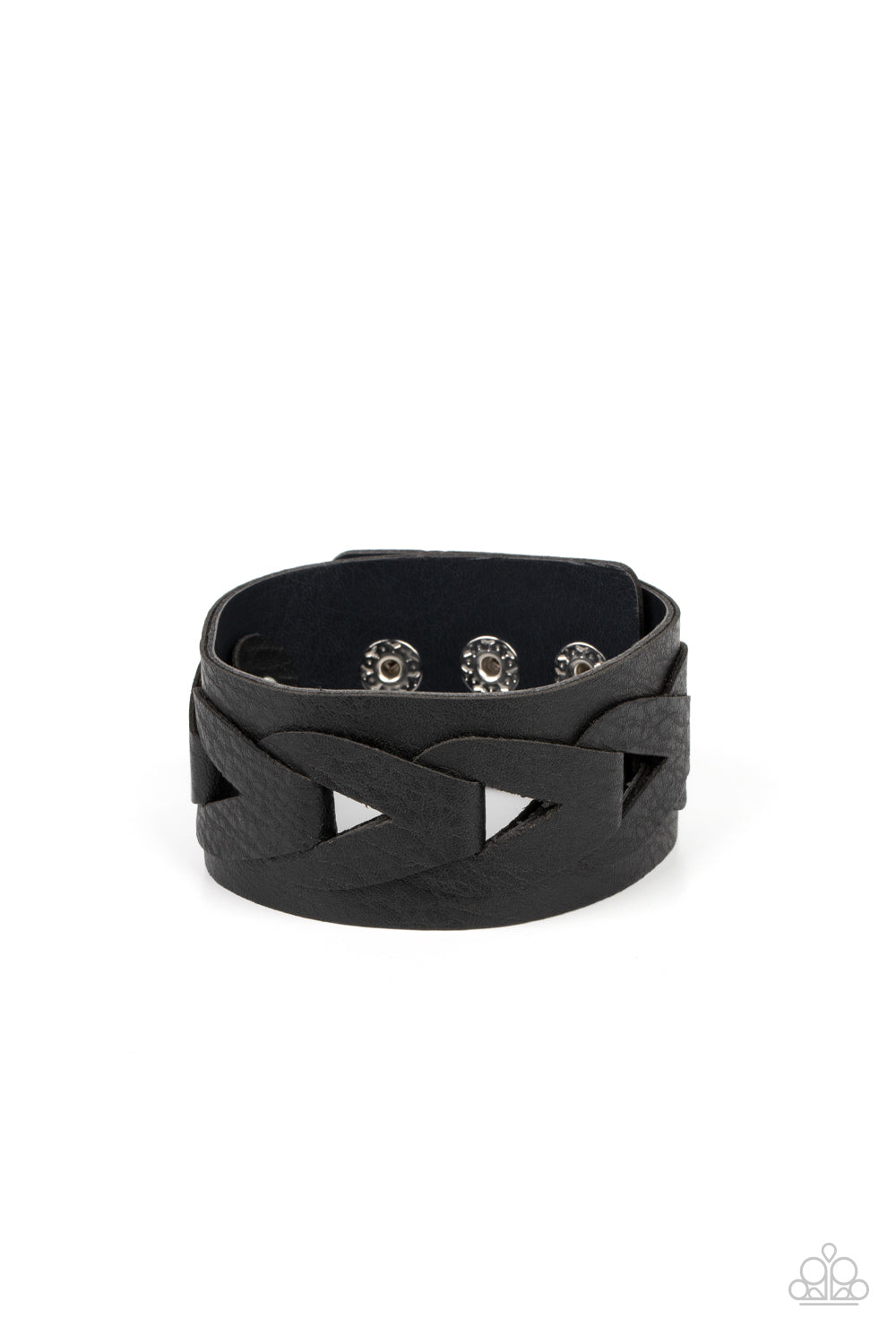 Horse and Carriage - Black Bracelet