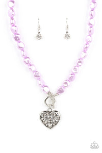 Color Me Smitten - Purple Necklace