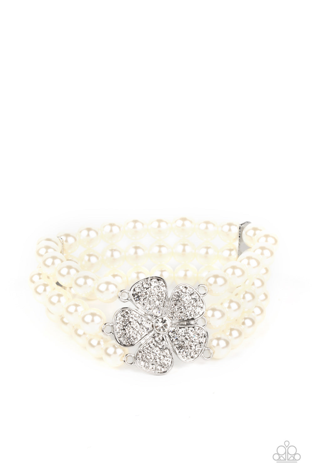 Park Avenue Orchard - White Bracelet
