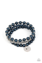 Load image into Gallery viewer, Pearly Professional - Blue Bracelet